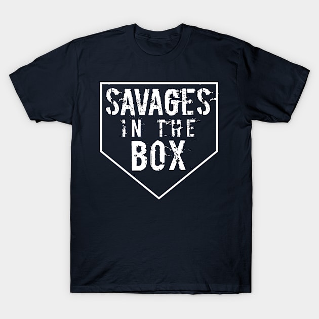 Savages In The Box T-Shirt by deadright